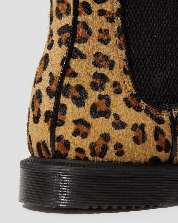 Dr Martens Dámské Chelsea Boty Flora Leopard Leopard, CZ-594870